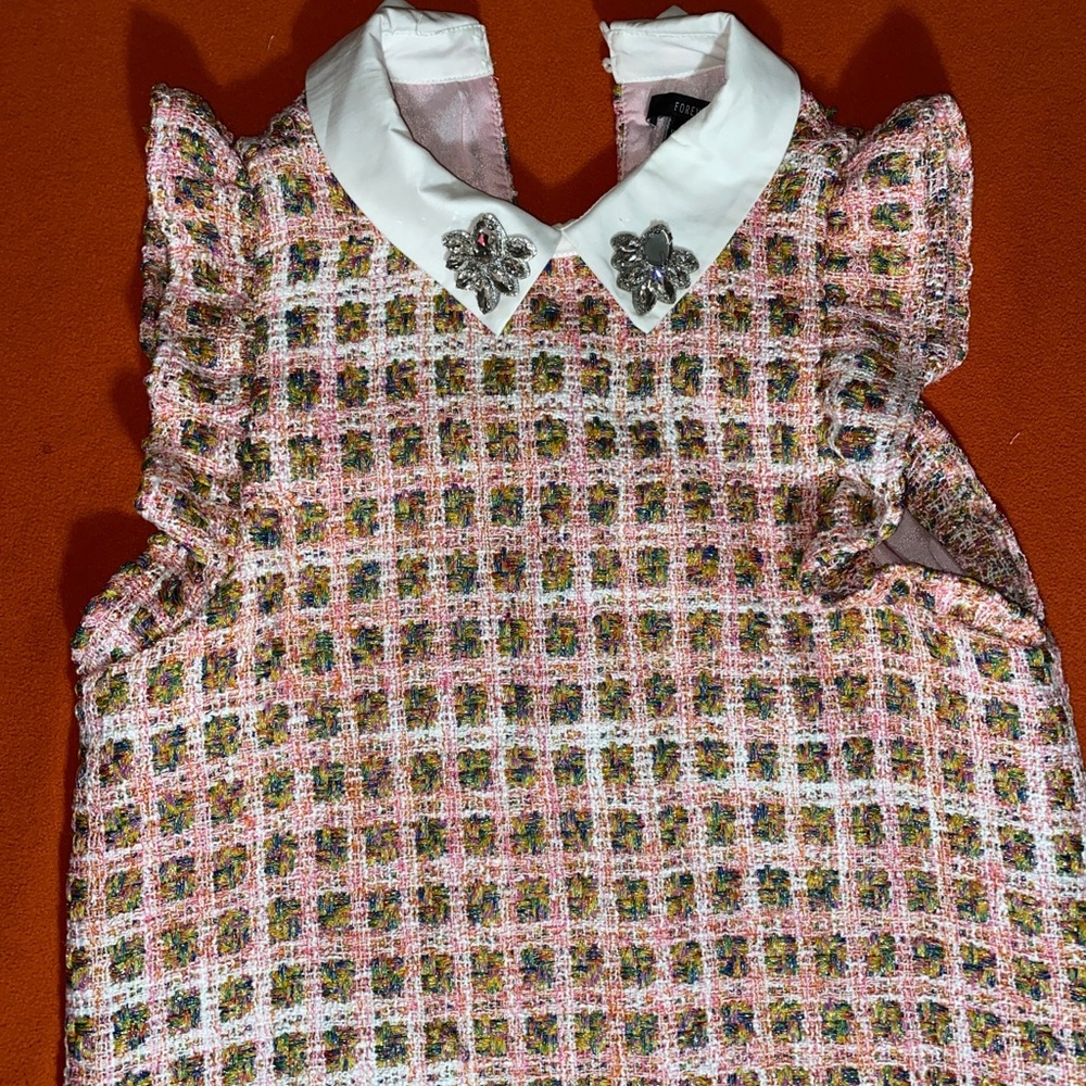 Multi-Color Mini Dress - Picture 3 of 4